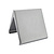 Blanco tafelbordje Elegant 60x55mm zilver