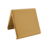 Blanco tafelbordje Elegant goudkleurig 60x55mm - per 1 stuk