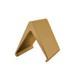 Blanco tafelbordje Elegant goudkleurig 60x55mm - per 1 stuk