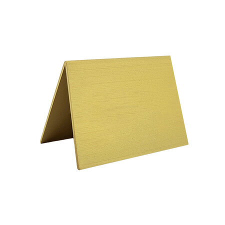 Blanco tafelbordje Elisto goudkleurig 60x50mm - per 1 stuk