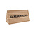 Gereserveerd bordje douglas hout