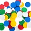 CombiCraft Blanco Plastic munten met rand in diverse kleuren Ø23mm - 100 stuks