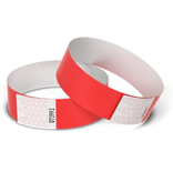 Australie: Blanco TYVEK polsbandjes of festivalbandjes van papier - per 100 stuks