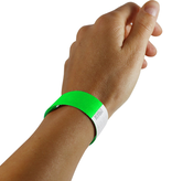 TYVEK® Australie: Blanco TYVEK polsbandjes of festivalbandjes van papier - per 100 stuks