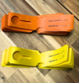 CombiCraft Sleufetiketten groot met jouw eigen ontwerp 273x59mm - per 100 etiketten