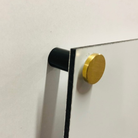 CombiCraft Bevestigingsset voor borden met afstandhouders in diverse uitvoeringen