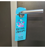 Eigen ontwerp Niet-Storen of Do-Not-Disturb Deurhangers 75 x 210mm Kunststof - Model TOWER