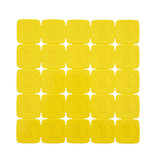 Breekmunten plastic met cijfer 1- per 1000 stuks