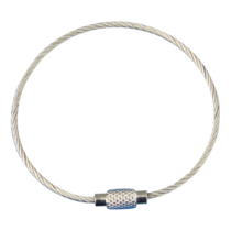 Staaldraad ring met schroefsluiting 220 mm