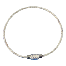 Staaldraad ring met schroefsluiting 220 mm