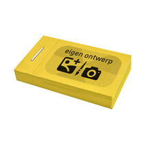 Attractiekaartjes eigen ontwerp - 810 stuks