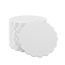 CombiCraft Blanco plastic golvenmunten Ø38mm wit - per 100 stuks