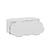 CombiCraft Blanco munten plastic 62x32mm wit - 100 stuks
