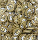 CombiCraft Gekleurde bier consumptiemunten Ø29mm - per 100 stuks