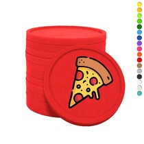 Consumptiemunten pizza - 100 stuks
