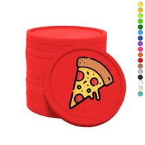 Consumptiemunten pizza - 100 stuks