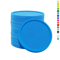 Blanco munten plastic Ø29mm - 100 stuks