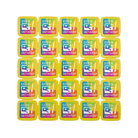 CombiCraft Breekmunten aardappelzetmeel met jouw ontwerp in full colour - 1000 stuks