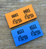 Nummer loten met eigen logo - per 1000 nummers