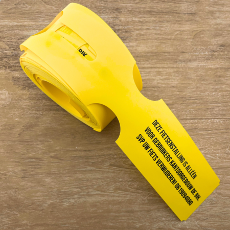 CombiCraft Sleufetiketten groot met jouw eigen ontwerp 273x59mm - per 100 etiketten