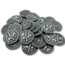 CombiCraft Replica middeleeuwse munt zilverkleurig ca. Ø24mm - per 100 stuks