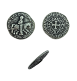 CombiCraft Replica middeleeuwse munt zilverkleurig ca. Ø24mm - per 100 stuks