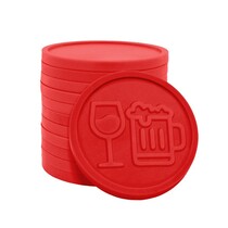 Consumptiemunten bier en wijn - 250 stuks