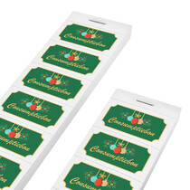 Consumptiebon feestdagen - 1000 stuks