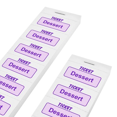 CombiCraft Consumptiebonnen dessert op strips - per 1000 bonnen