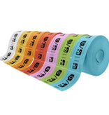 CombiCraft Entreebewijs op rol 114x60mm met rechte afscheurstrook - per 1000 bonnen