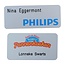 CombiCraft Aluminium Naambadge met een onslijtbaar logo in het aluminium verwerkt. Mooi blijvende naambadge met een mooi blijvend logo.