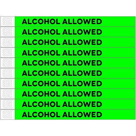CombiCraft Alcohol allowed Tyrex polsbandjes - per 100 stuks