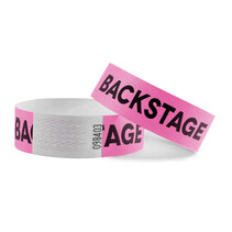 Backstage Tyrex polsbandjes - 100 stuks