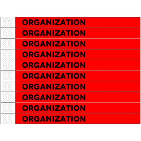 CombiCraft Organization Tyrex polsbandjes - per 100 stuks