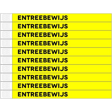 CombiCraft Entreebewijs Tyrex polsbandjes - per 100 stuks