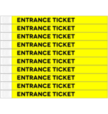 CombiCraft Entrance ticket Tyrex polsbandjes - per 100 stuks