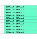 CombiCraft Betaald Tyrex polsbandjes - per 100 stuks