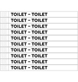 CombiCraft Toilet Tyrex polsbandjes - per 100 stuks