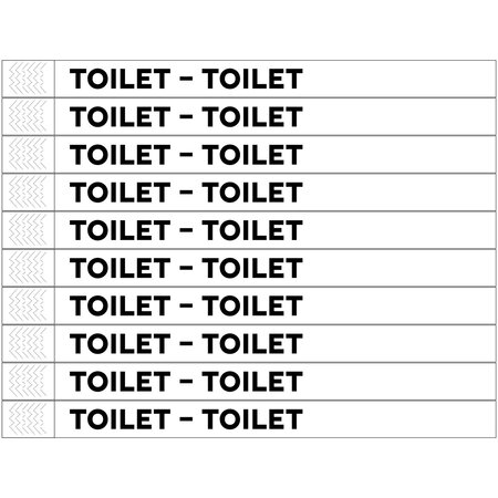 CombiCraft Toilet Tyrex polsbandjes - per 100 stuks