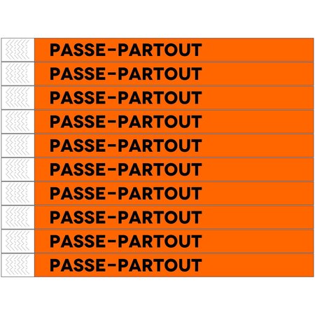 CombiCraft Passe-partout Tyrex polsbandjes - per 100 stuks