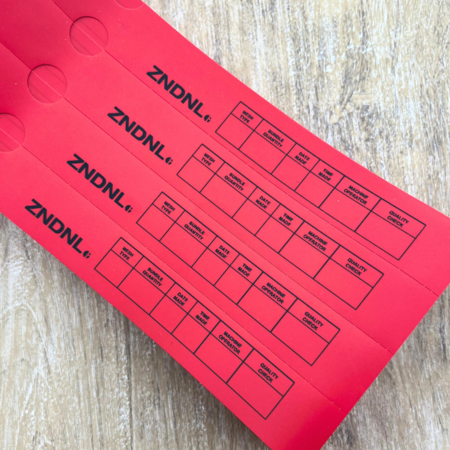 CombiCraft Sleufetiketten met jouw eigen ontwerp 250x25mm 4-baans - per 100 etiketten