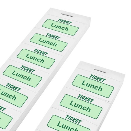 CombiCraft Consumptiebonnen lunch Engelstalig op strips - per 1000 bonnen