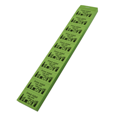CombiCraft Consumptiebon met tekst only valid today op strips - per 1000 bonnen
