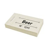 CombiCraft Consumptiebon beer in pastel geel 50x30mm - per 50 bonnen