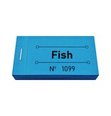 CombiCraft Consumptiebon fish in blauw 50x30mm - per 50 bonnen