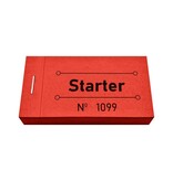 CombiCraft Consumptiebon starter in rood 50x30mm - per 50 bonnen