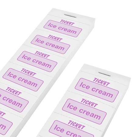 CombiCraft Consumptiebonnen ice cream op strips - per 1000 bonnen