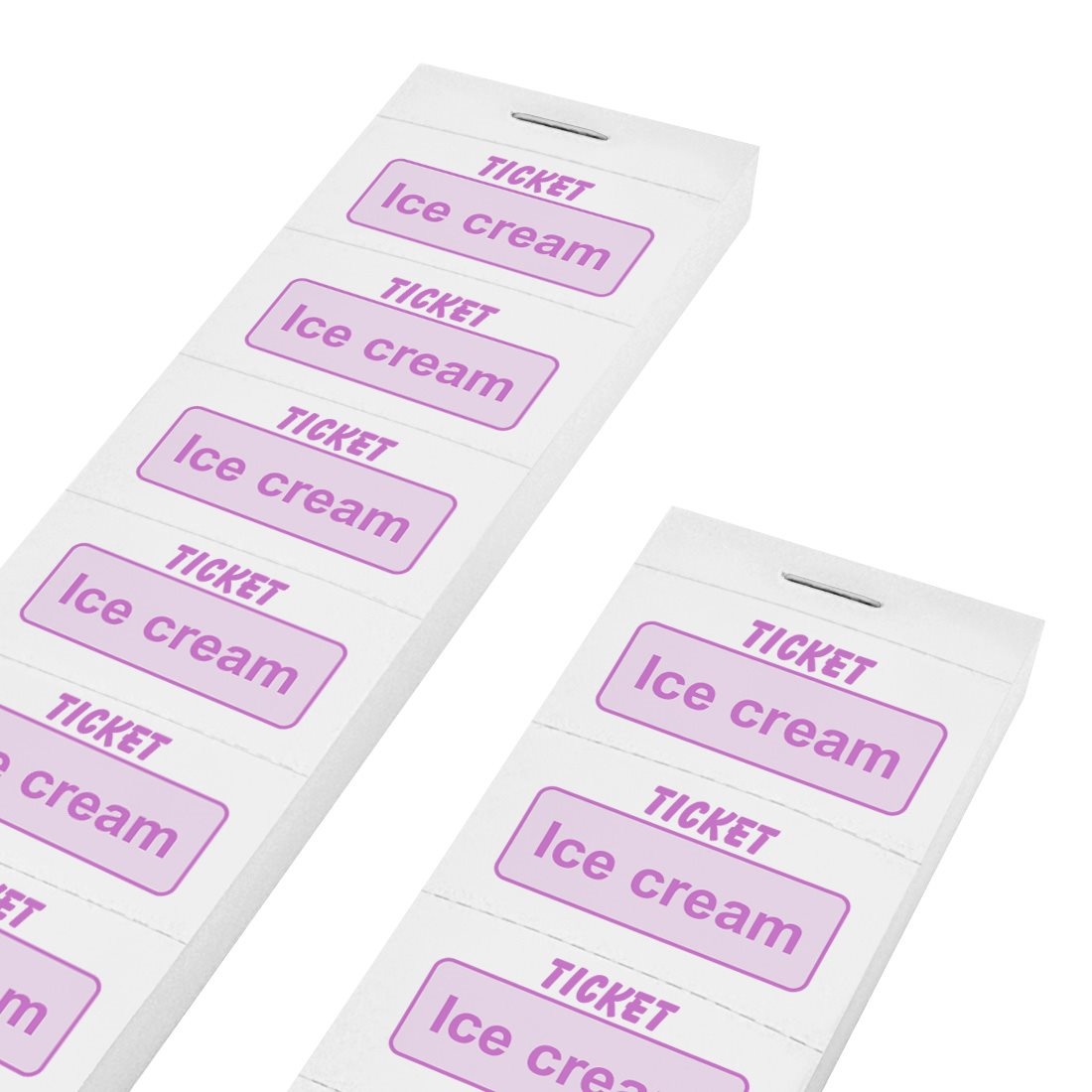 CombiCraft Consumptiebonnen ice cream op strips - per 1000 bonnen