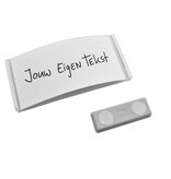 CombiCraft Blanco naambadge Event kunststof met dubbelmagneet - per 1 stuk
