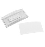 CombiCraft Blanco naambadge Event kunststof met dubbelmagneet - per 1 stuk